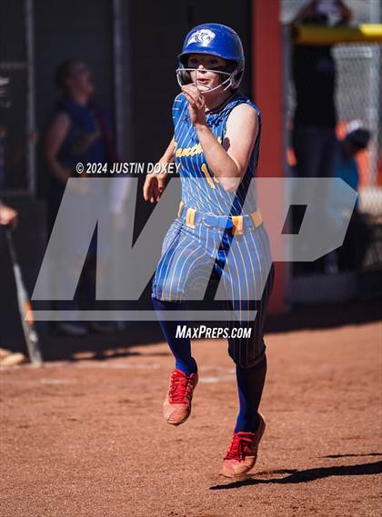Thumbnail 1 in Pahranagat Valley vs Carlin (NIAA Class 1A State Playoff Game 2) photogallery.