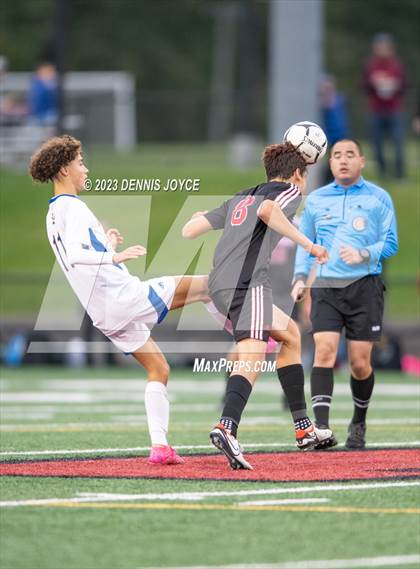 Thumbnail 3 in Irondequoit @ Penfield (NYSPHSAA Section V Class AA Pre-Quarterfinals) photogallery.