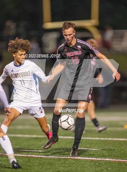 Thumbnail 3 in Irondequoit @ Penfield (NYSPHSAA Section V Class AA Pre-Quarterfinals) photogallery.