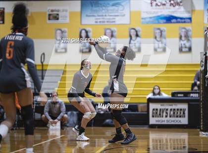Thumbnail 2 in South View @ Gray's Creek (Patriot Athletic Conference Tournament Round 2) photogallery.