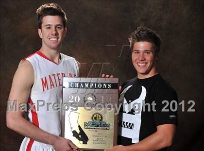 Thumbnail 2 in Mater Dei (CIF SS D1AA Final - Award Photos) photogallery.