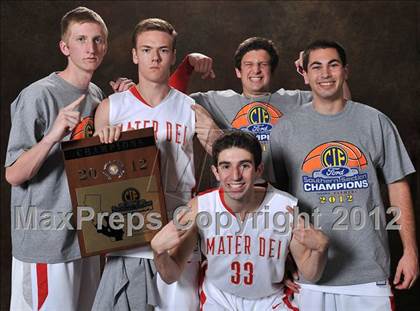 Thumbnail 1 in Mater Dei (CIF SS D1AA Final - Award Photos) photogallery.