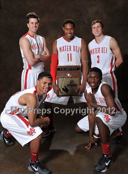 Thumbnail 2 in Mater Dei (CIF SS D1AA Final - Award Photos) photogallery.