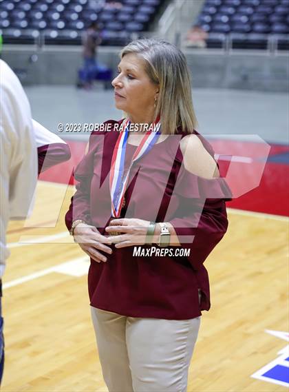 Thumbnail 2 in Harrold vs. Bronte (UIL 1A Volleyball Semifinal Medal Ceremony) photogallery.