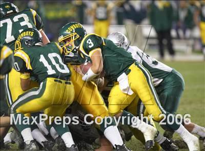 Thumbnail 1 in Canyon vs De La Salle (D1 State Final) photogallery.