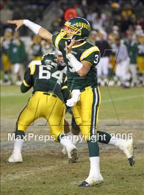 Thumbnail 3 in Canyon vs De La Salle (D1 State Final) photogallery.