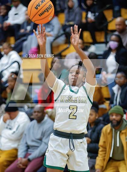 Thumbnail 1 in Wesleyan vs. Montverde Academy (MLK Day Classic) photogallery.