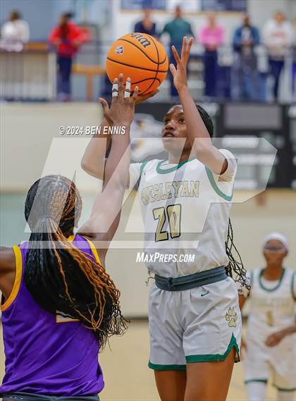 Thumbnail 1 in Wesleyan vs. Montverde Academy (MLK Day Classic) photogallery.