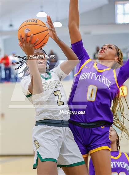Thumbnail 2 in Wesleyan vs. Montverde Academy (MLK Day Classic) photogallery.