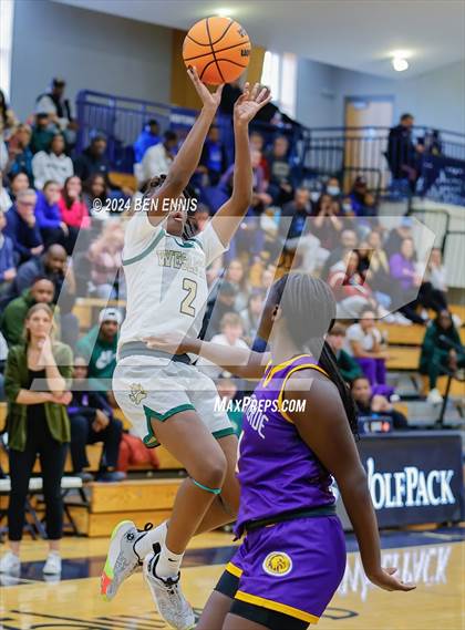 Thumbnail 1 in Wesleyan vs. Montverde Academy (MLK Day Classic) photogallery.