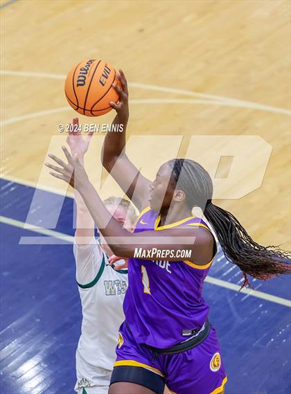 Thumbnail 3 in Wesleyan vs. Montverde Academy (MLK Day Classic) photogallery.