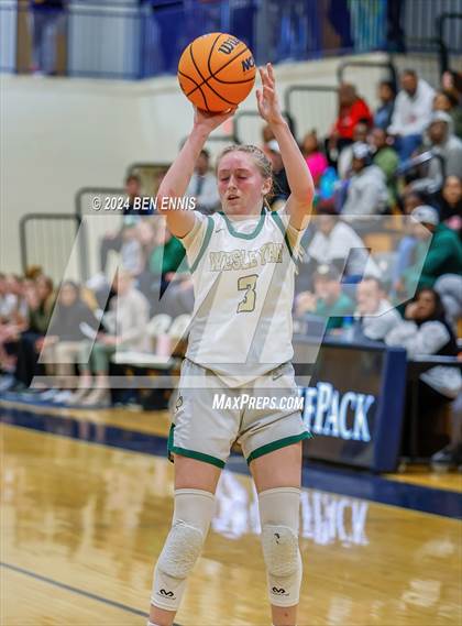 Thumbnail 2 in Wesleyan vs. Montverde Academy (MLK Day Classic) photogallery.