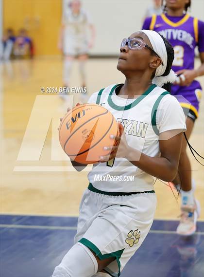 Thumbnail 3 in Wesleyan vs. Montverde Academy (MLK Day Classic) photogallery.