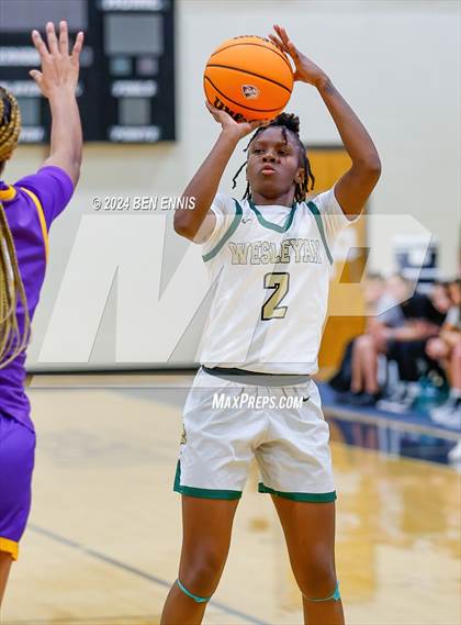 Thumbnail 2 in Wesleyan vs. Montverde Academy (MLK Day Classic) photogallery.