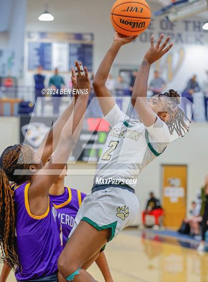 Thumbnail 3 in Wesleyan vs. Montverde Academy (MLK Day Classic) photogallery.