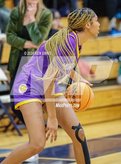 Thumbnail 3 in Wesleyan vs. Montverde Academy (MLK Day Classic) photogallery.