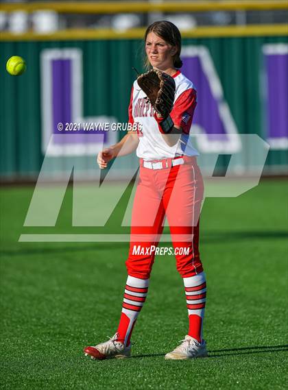Thumbnail 3 in Hughes Springs vs. Troup (UIL 3A Area Playoff) photogallery.