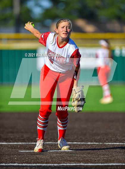Thumbnail 3 in Hughes Springs vs. Troup (UIL 3A Area Playoff) photogallery.