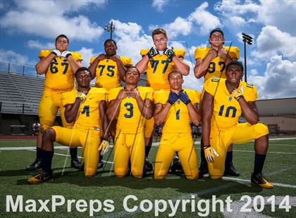 Thumbnail 2 in St. Thomas Aquinas (2014 Preseason Top 25 Photo Shoot)  photogallery.