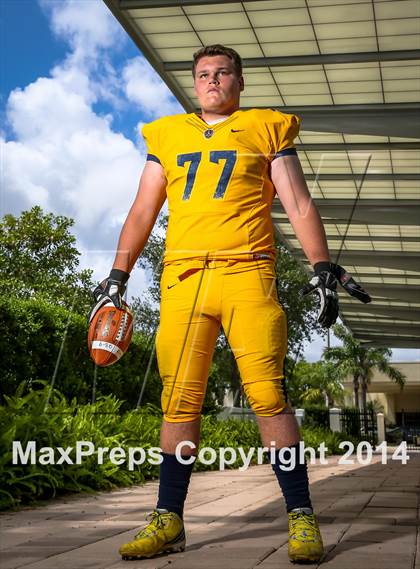 Thumbnail 2 in St. Thomas Aquinas (2014 Preseason Top 25 Photo Shoot)  photogallery.