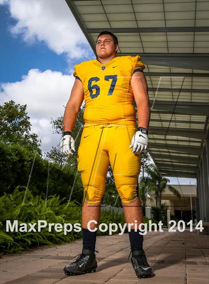 Thumbnail 2 in St. Thomas Aquinas (2014 Preseason Top 25 Photo Shoot)  photogallery.