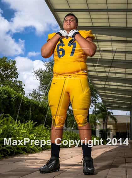Thumbnail 2 in St. Thomas Aquinas (2014 Preseason Top 25 Photo Shoot)  photogallery.