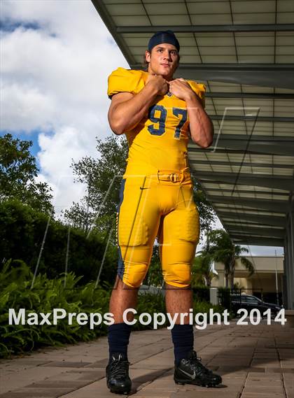 Thumbnail 3 in St. Thomas Aquinas (2014 Preseason Top 25 Photo Shoot)  photogallery.
