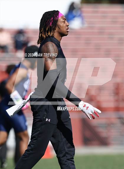 Thumbnail 3 in Dinwiddie vs St Michael the Archangel (Phillip Sims 7v7 Invitational) photogallery.