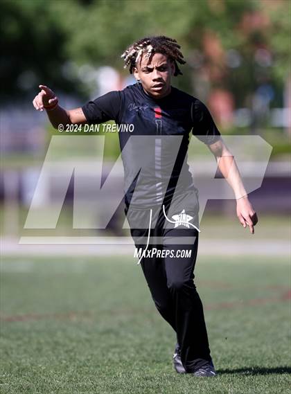 Thumbnail 3 in Dinwiddie vs St Michael the Archangel (Phillip Sims 7v7 Invitational) photogallery.
