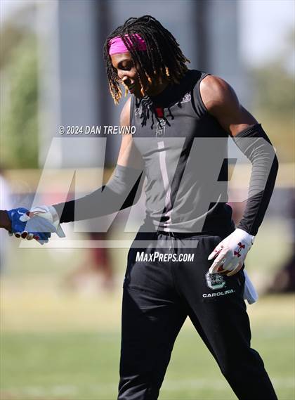 Thumbnail 3 in Dinwiddie vs St Michael the Archangel (Phillip Sims 7v7 Invitational) photogallery.