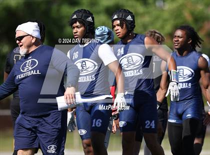 Thumbnail 2 in Dinwiddie vs St Michael the Archangel (Phillip Sims 7v7 Invitational) photogallery.