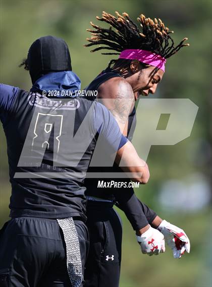 Thumbnail 3 in Dinwiddie vs St Michael the Archangel (Phillip Sims 7v7 Invitational) photogallery.
