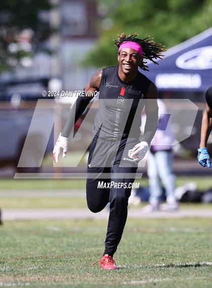 Thumbnail 2 in Dinwiddie vs St Michael the Archangel (Phillip Sims 7v7 Invitational) photogallery.