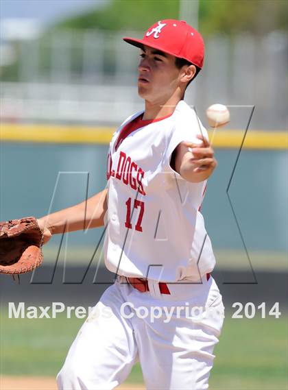 Thumbnail 3 in Murrieta Valley @ Ayala (Anaheim Lions Tournament) photogallery.