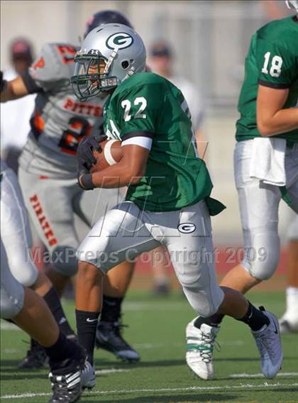 Thumbnail 3 in Pittsburg vs. Granite Bay (Battle at the Capital) photogallery.