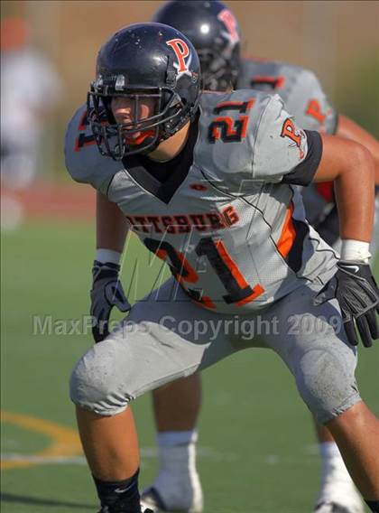 Thumbnail 2 in Pittsburg vs. Granite Bay (Battle at the Capital) photogallery.