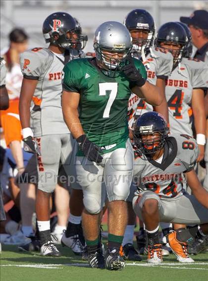 Thumbnail 2 in Pittsburg vs. Granite Bay (Battle at the Capital) photogallery.