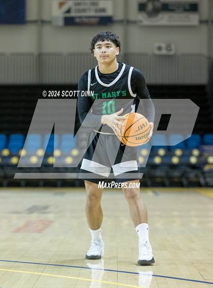 Thumbnail 2 in Pioneer vs St. Mary's (Santa Cruz Warriors NorCal Invitational) photogallery.