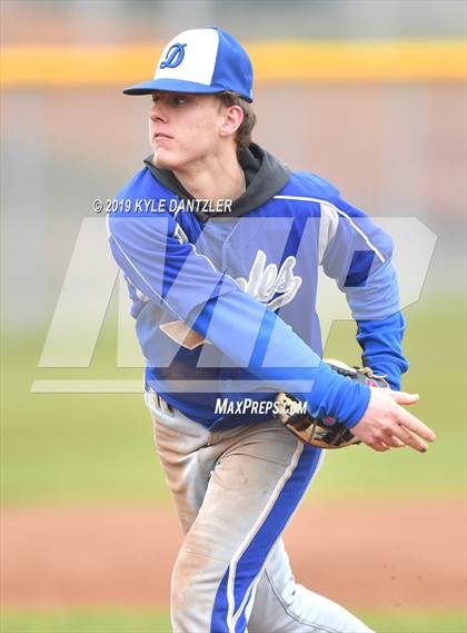 Thumbnail 1 in Detroit vs Honey Grove (Blue Ridge Tournament) photogallery.
