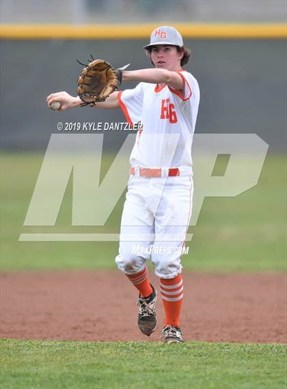 Thumbnail 1 in Detroit vs Honey Grove (Blue Ridge Tournament) photogallery.