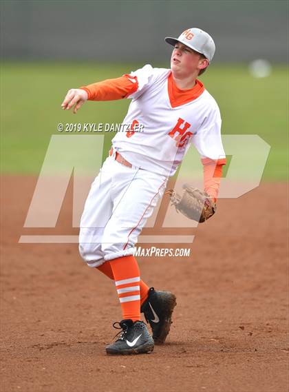 Thumbnail 3 in Detroit vs Honey Grove (Blue Ridge Tournament) photogallery.