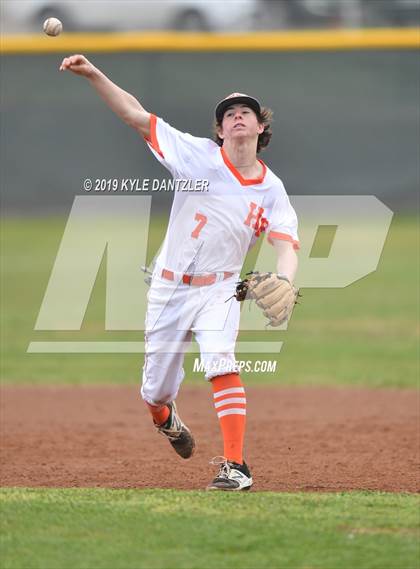 Thumbnail 1 in Detroit vs Honey Grove (Blue Ridge Tournament) photogallery.