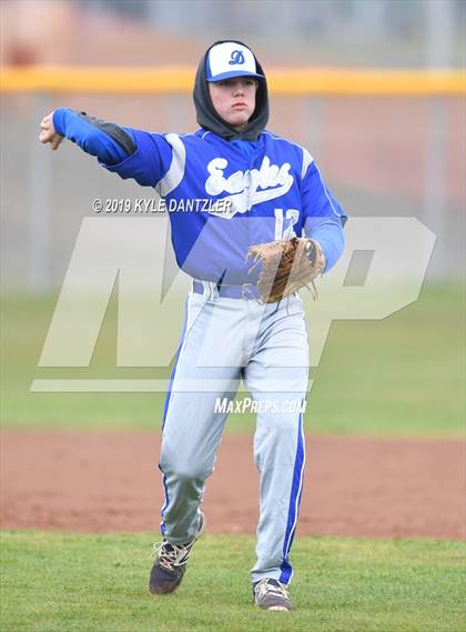 Thumbnail 2 in Detroit vs Honey Grove (Blue Ridge Tournament) photogallery.