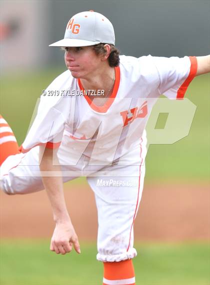 Thumbnail 2 in Detroit vs Honey Grove (Blue Ridge Tournament) photogallery.