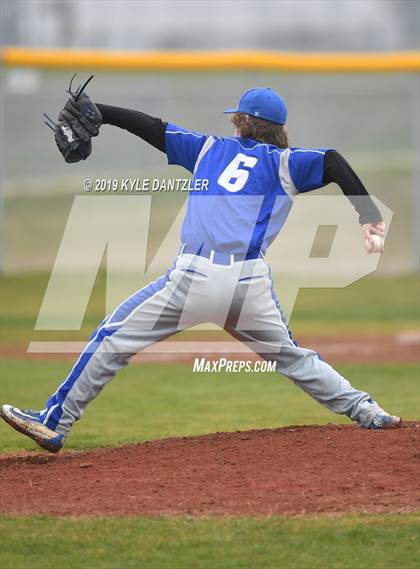 Thumbnail 1 in Detroit vs Honey Grove (Blue Ridge Tournament) photogallery.