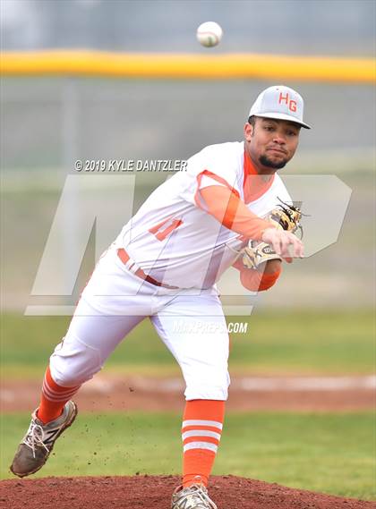 Thumbnail 1 in Detroit vs Honey Grove (Blue Ridge Tournament) photogallery.