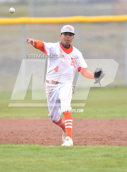 Thumbnail 1 in Detroit vs Honey Grove (Blue Ridge Tournament) photogallery.
