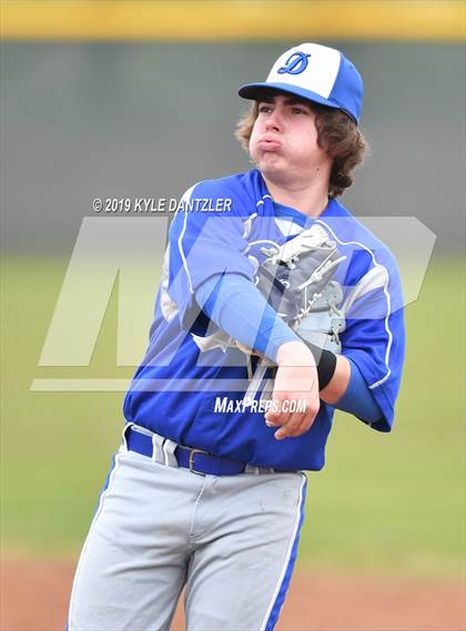 Thumbnail 1 in Detroit vs Honey Grove (Blue Ridge Tournament) photogallery.
