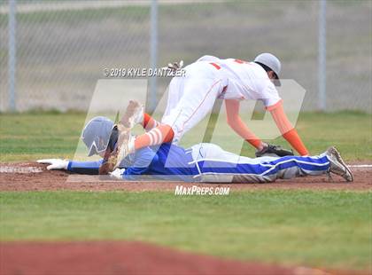 Thumbnail 2 in Detroit vs Honey Grove (Blue Ridge Tournament) photogallery.