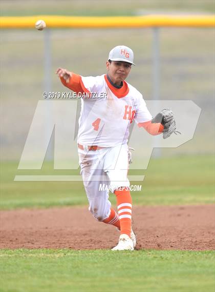 Thumbnail 1 in Detroit vs Honey Grove (Blue Ridge Tournament) photogallery.